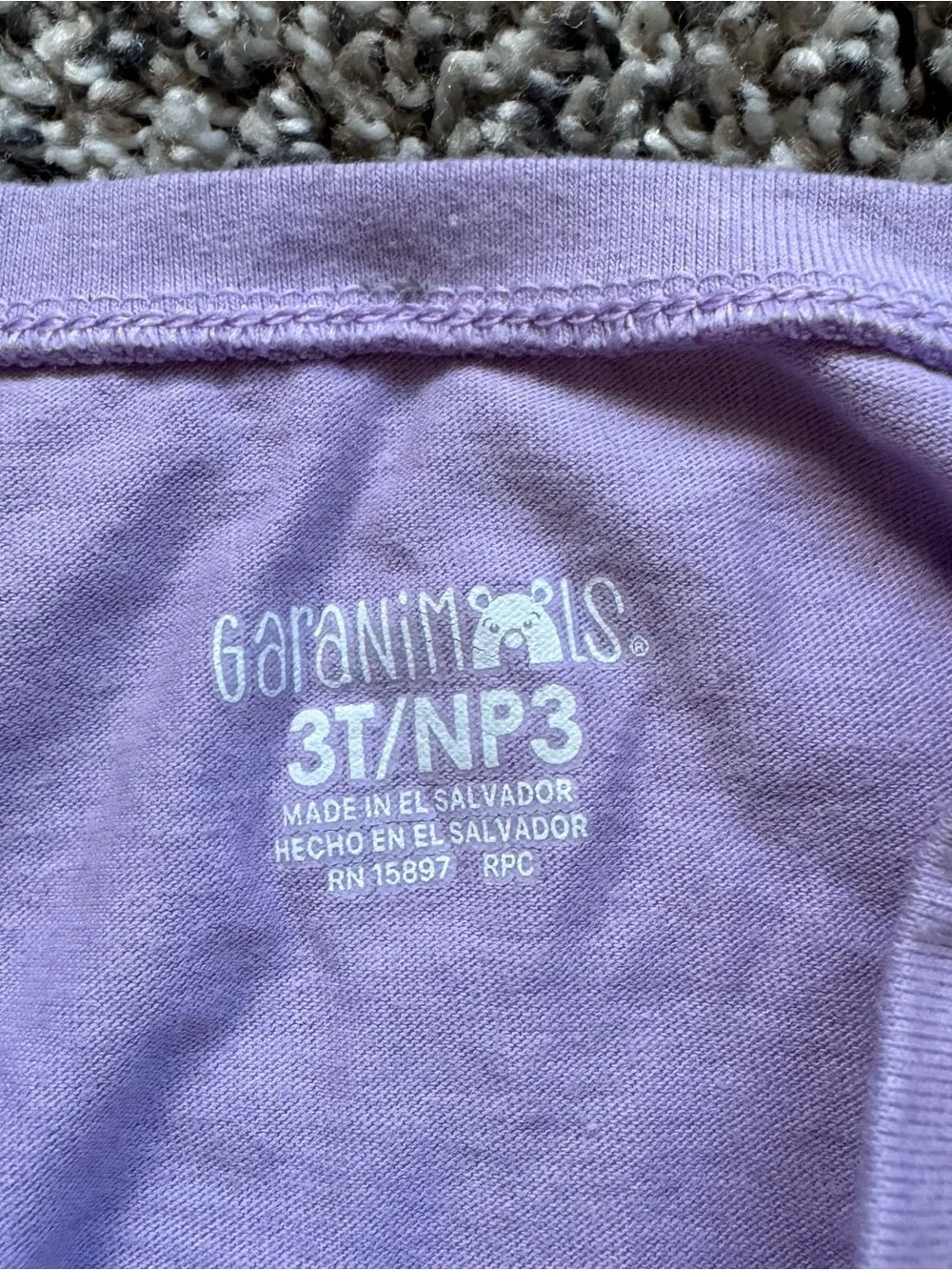 Kids Purple Cat And Dog Set - Long Sleeve Top & Pants